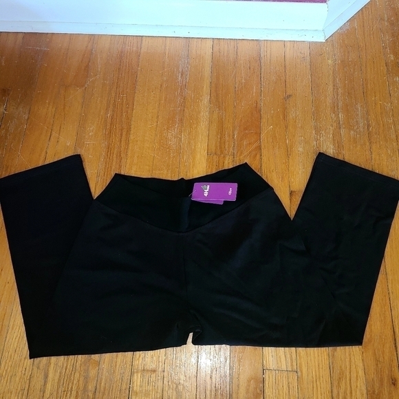 NWT 4How Women's Capri Casual Tights Sz XL. #2 - Picture 1 of 3